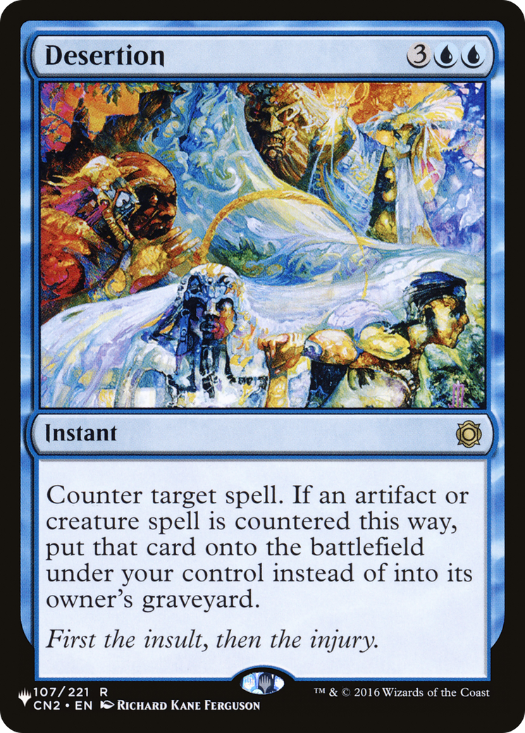 Desertion (107/221) [The List Reprints]