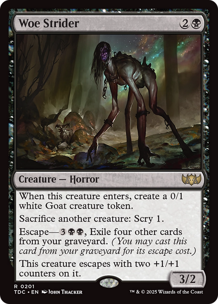 Woe Strider (201) [Commander: Tarkir: Dragonstorm]