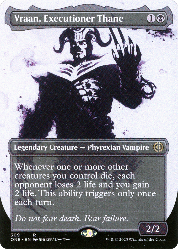 Vraan, Executioner Thane (Showcase) (309) [Phyrexia: All Will Be One]