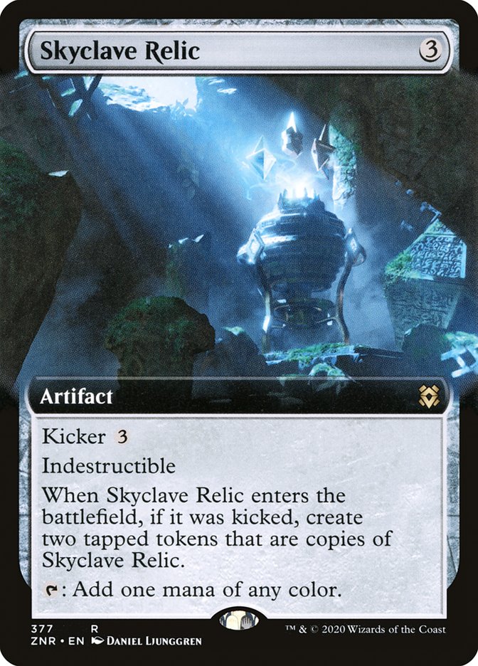 Skyclave Relic (Extended Art) (377) [Zendikar Rising]