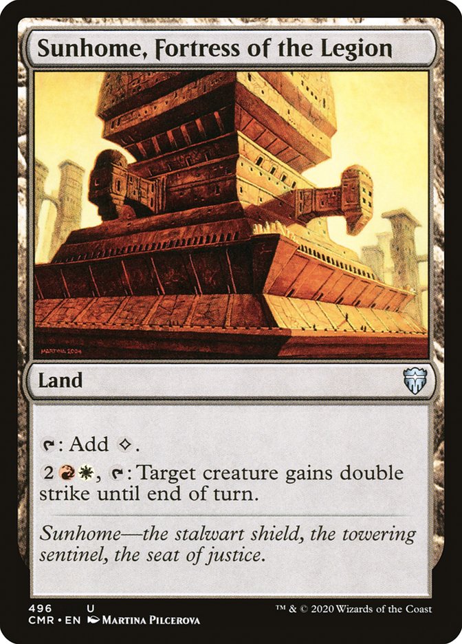 Sunhome, Fortress of the Legion (496) [Commander Legends]