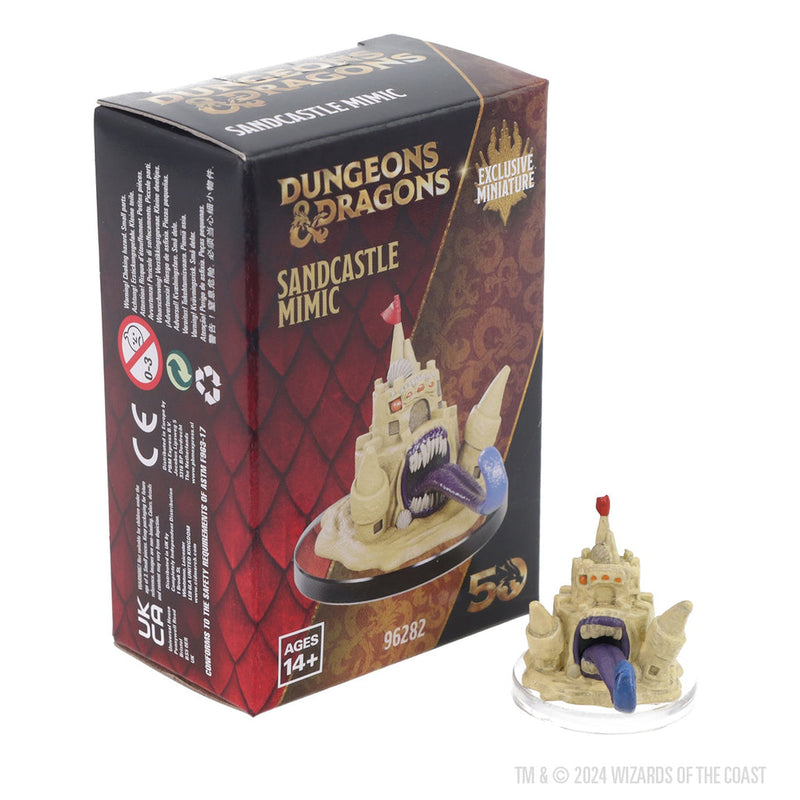 D&D Icons of the Realms: Sandcastle Mimic Exclusive Miniature