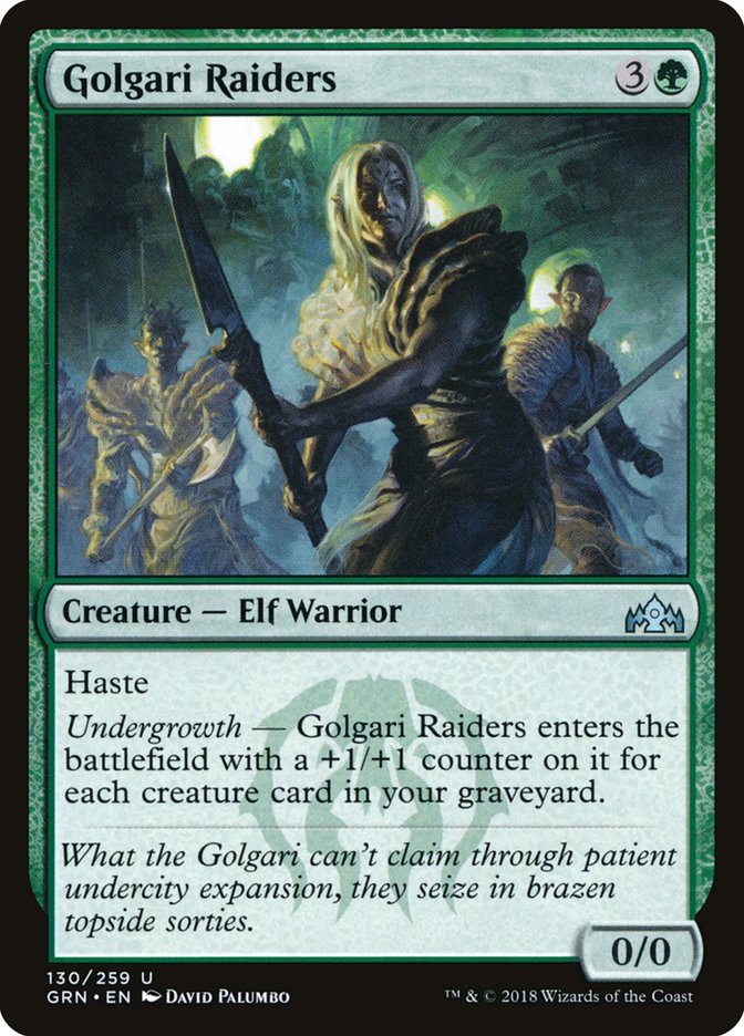 Golgari Raiders (130) [Guilds of Ravnica]