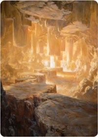 Pillarverge Pathway Art Card (28) [Art Series: Zendikar Rising]