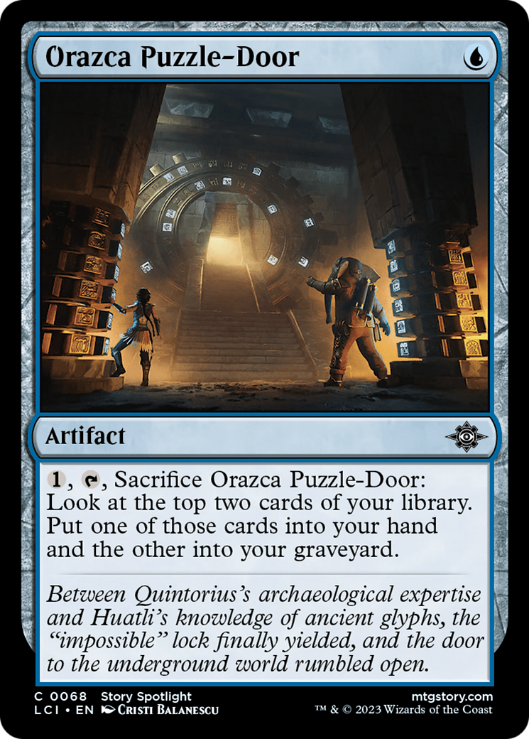 Orazca Puzzle-Door (68) [The Lost Caverns of Ixalan]