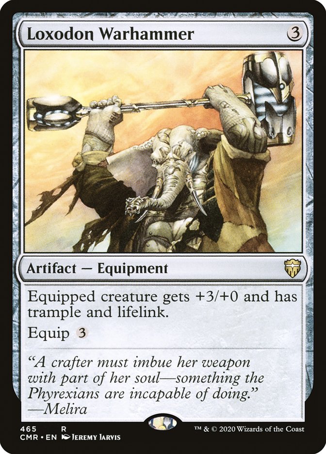 Loxodon Warhammer (465) [Commander Legends]