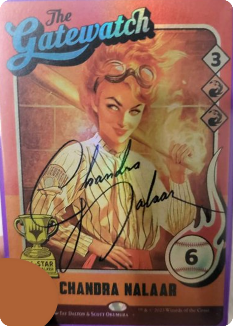 Chandra Nalaar (748) (Autographed) (748) [Secret Lair Drop Series]