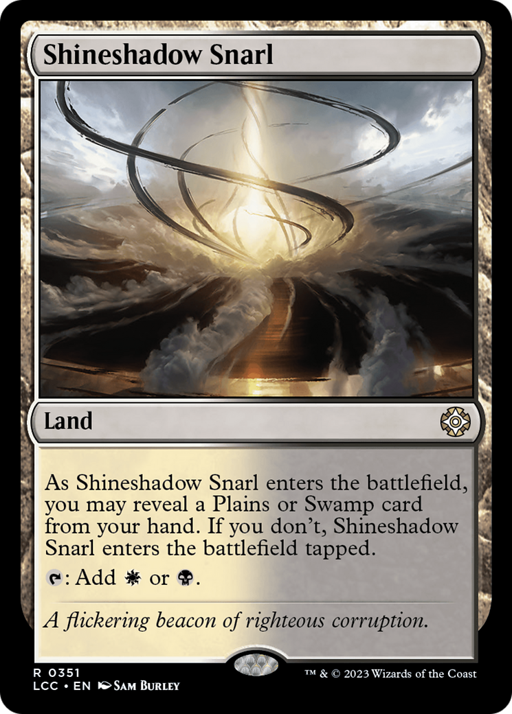 Shineshadow Snarl (351) [Commander: The Lost Caverns of Ixalan]