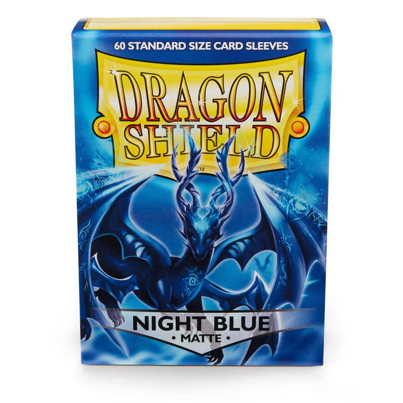 Dragon Shield: Standard 60ct Sleeves - Night Blue (Matte)