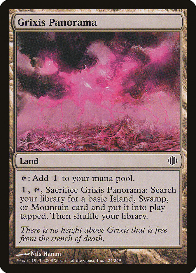 Grixis Panorama (224) [Shards of Alara]