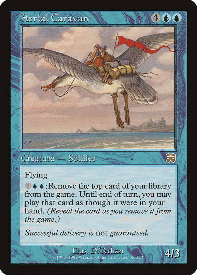 Aerial Caravan (58) [Mercadian Masques]