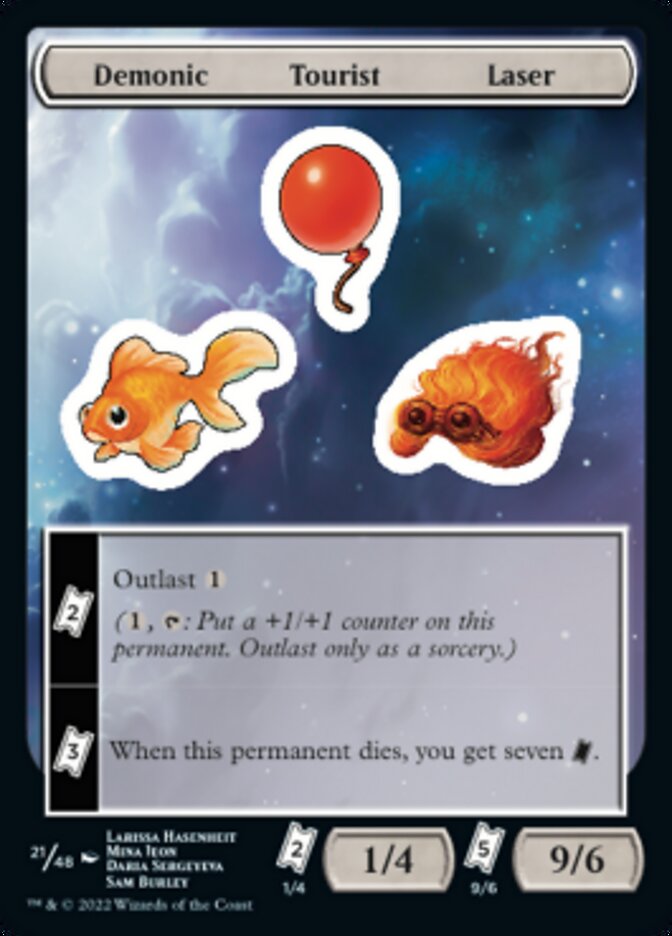 Demonic Tourist Laser (21) [Unfinity]