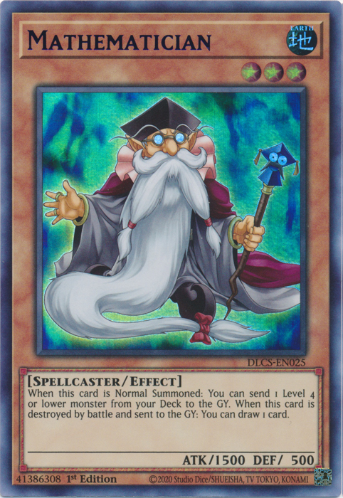 Mathematician (Purple) (DLCS-EN025) [Dragons of Legend: The Complete Series]