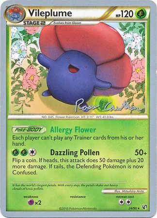 Vileplume - 2011 (Ross Cawthon) (24/90) [World Championship Decks]