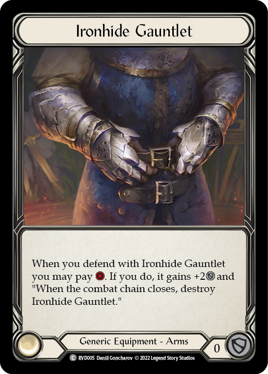 Ironhide Gauntlet (RVD005) [Classic Battles: Rhinar vs Dorinthea]