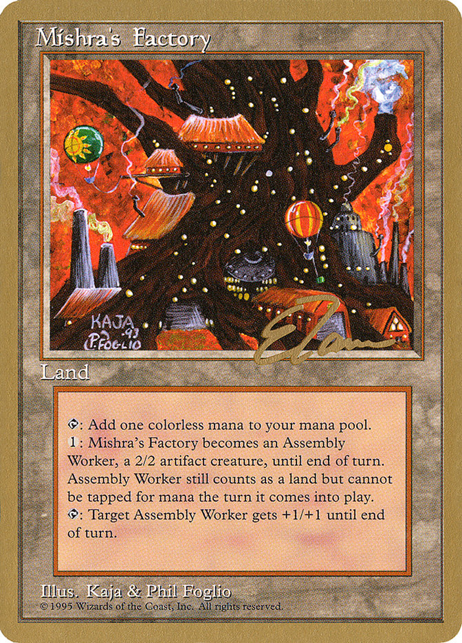 Mishra's Factory - 1996 Eric Tam (4ED) [World Championship Decks]