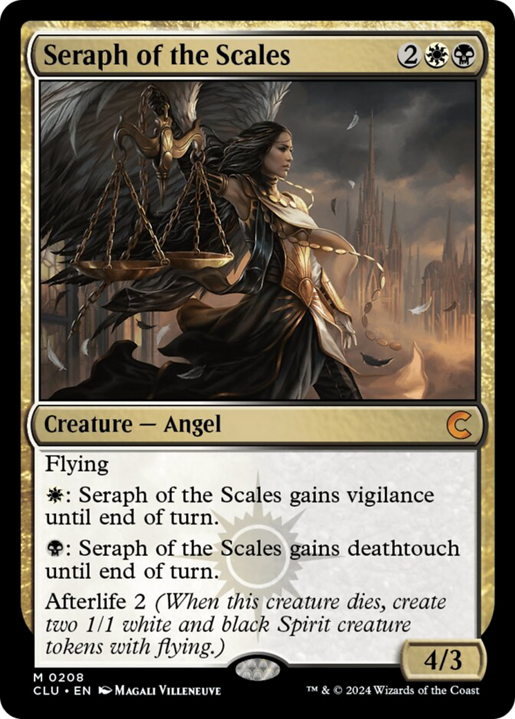 Seraph of the Scales (208) [Ravnica: Clue Edition]