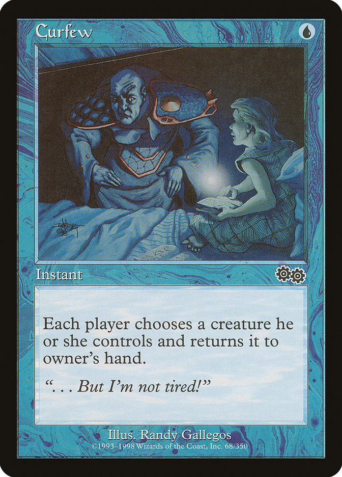Curfew (68) [Urza's Saga]