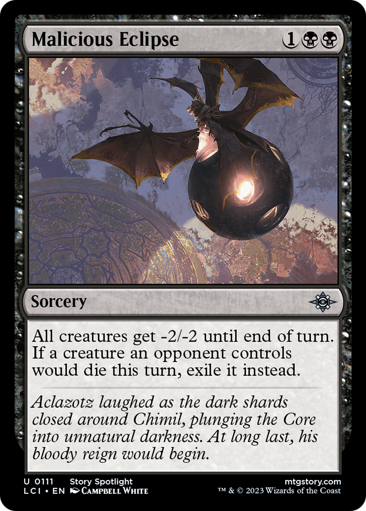Malicious Eclipse (111) [The Lost Caverns of Ixalan]