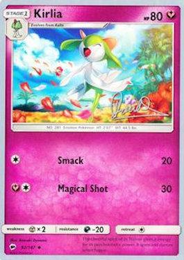 Kirlia - 2017 (Diego Cassiraga) (92/147) [World Championship Decks]