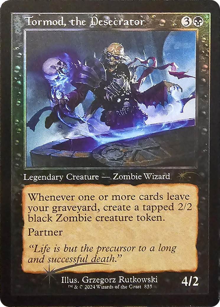 Tormod, the Desecrator (Retro Frame) (855) [Secret Lair Drop Series]
