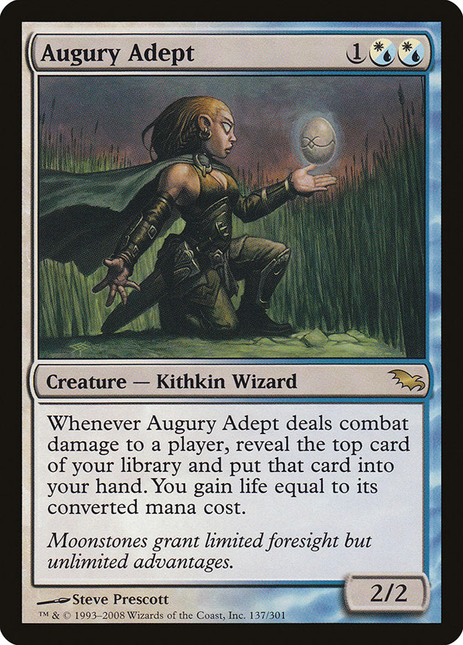 Augury Adept (137) [Shadowmoor]