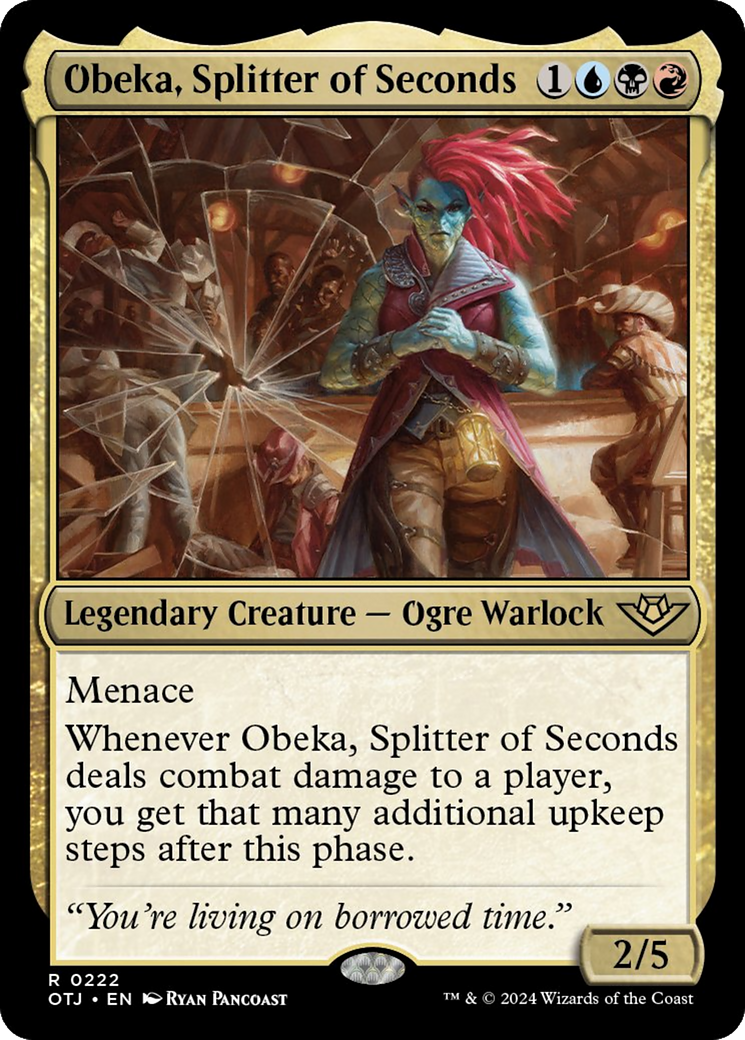 Obeka, Splitter of Seconds (222) [Outlaws of Thunder Junction]