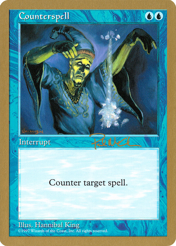 Counterspell - 1997 Paul McCabe (5ED) [World Championship Decks]