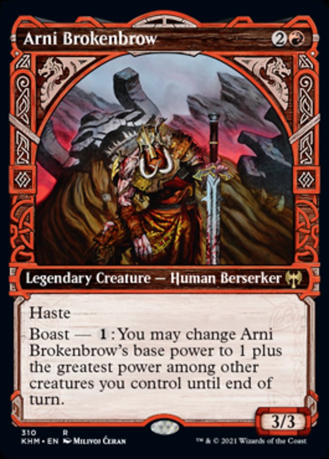 Arni Brokenbrow (Showcase) (310) [Kaldheim]