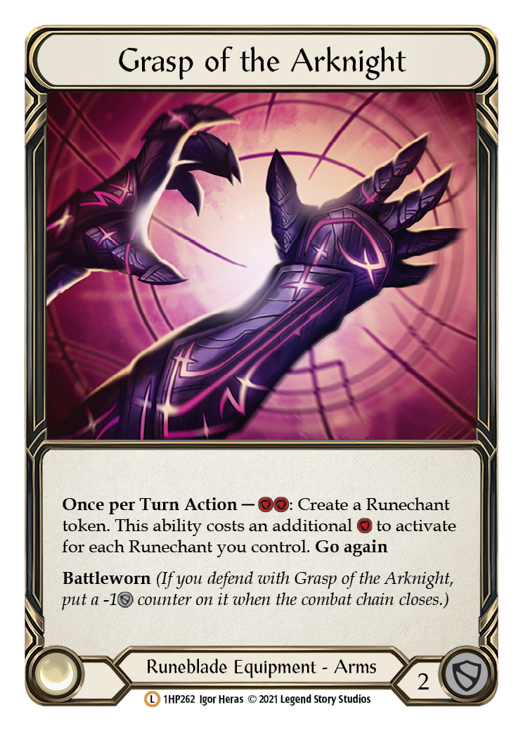 Grasp of the Arknight (1HP262) [History Pack Vol.1]