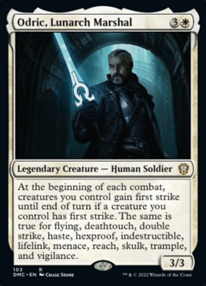 Odric, Lunarch Marshal (103) [Commander: Dominaria United]