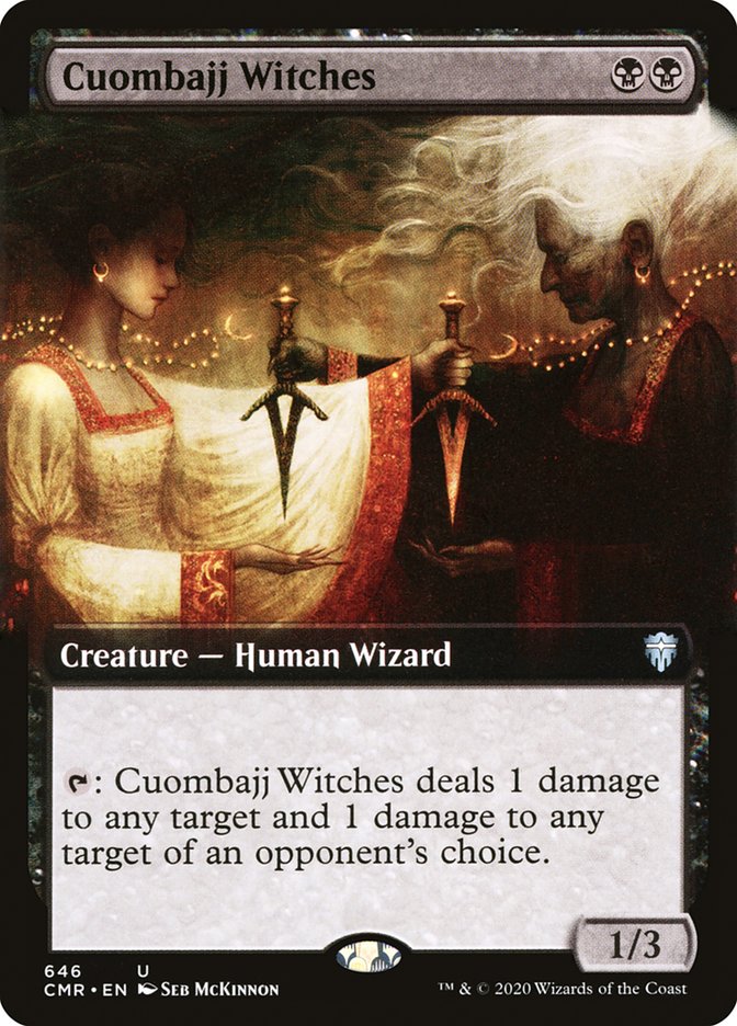 Cuombajj Witches (Extended Art) (646) [Commander Legends]