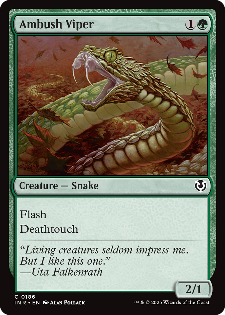 Ambush Viper (186) [Innistrad Remastered]