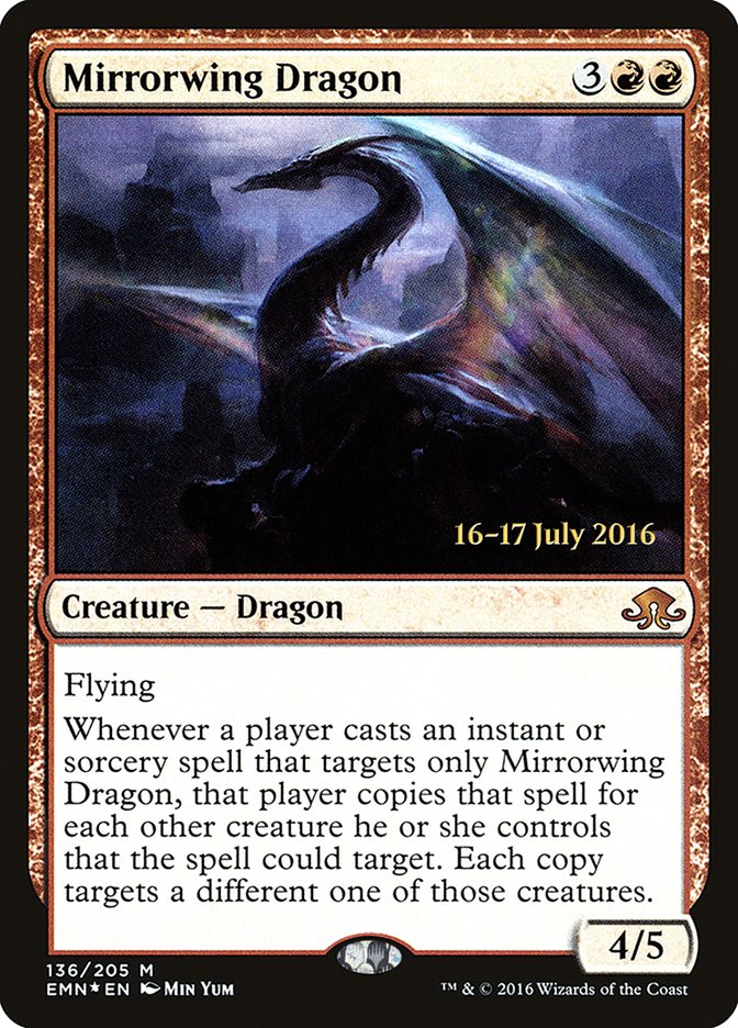 Mirrorwing Dragon (136) [Prerelease Cards]