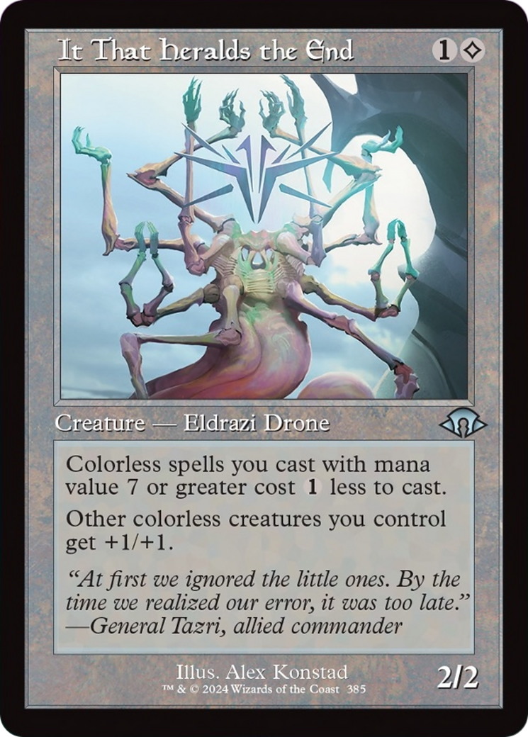 It That Heralds the End (Retro Frame) (385) [Modern Horizons 3]