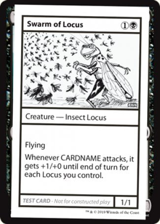 Swarm of Locus (No PW Symbol) [Mystery Booster: Convention Edition Exclusives]