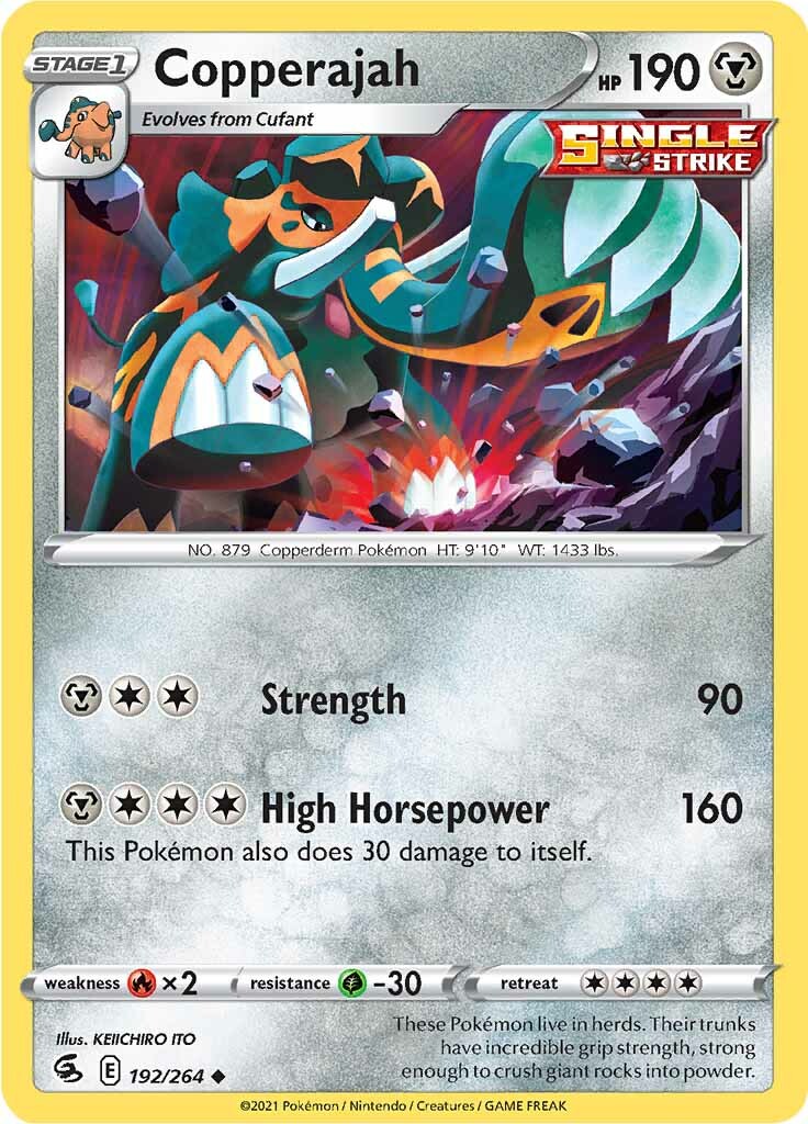 Copperajah (192/264) [SWSH08: Fusion Strike]