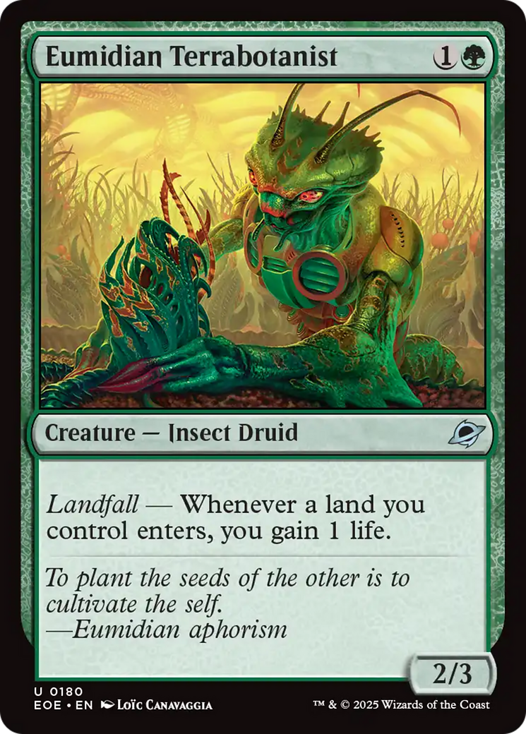 Eumidian Terrabotanist (180) [Edge of Eternities]