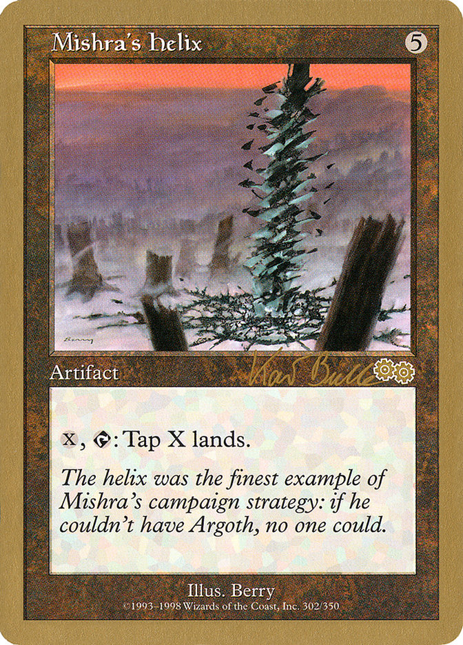 Mishra's Helix - 1999 Kai Budde (USG) [World Championship Decks]