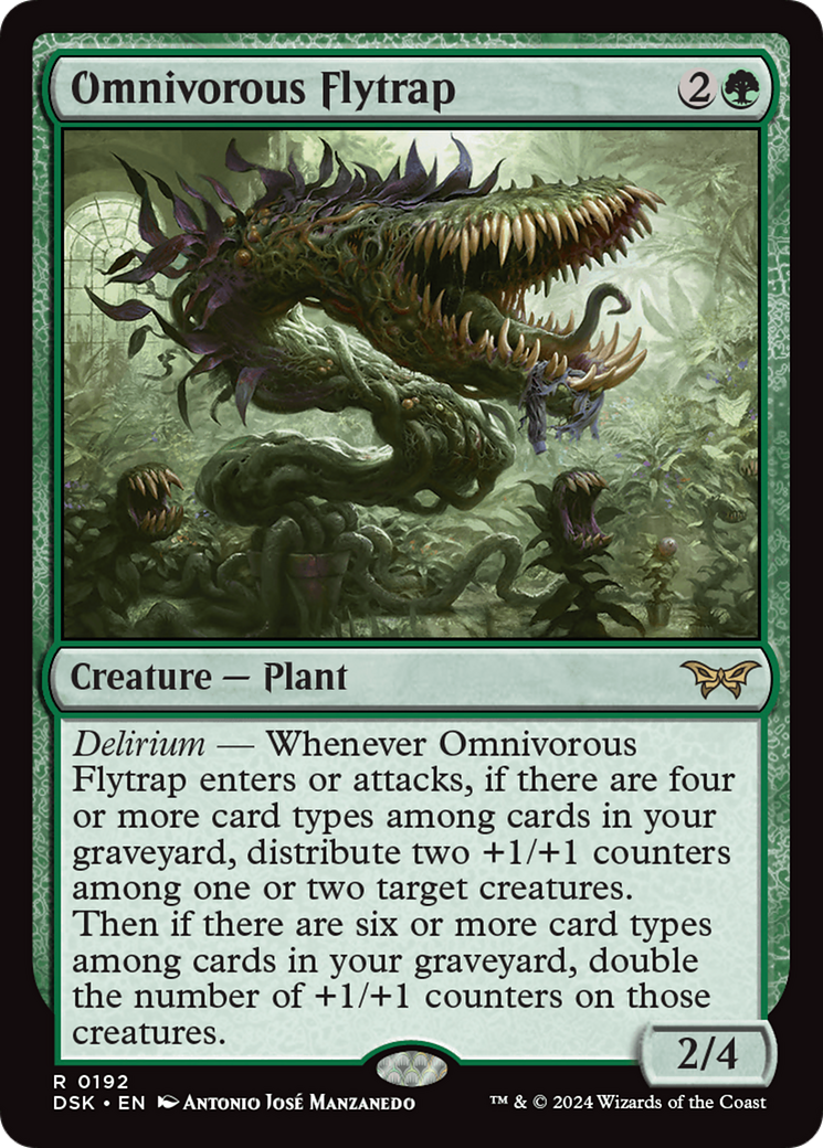 Omnivorous Flytrap (192) [Duskmourn: House of Horror]