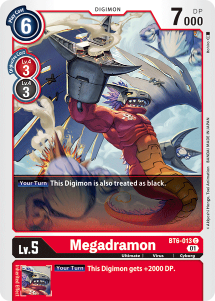 Megadramon (BT6-013 C) [Double Diamond]