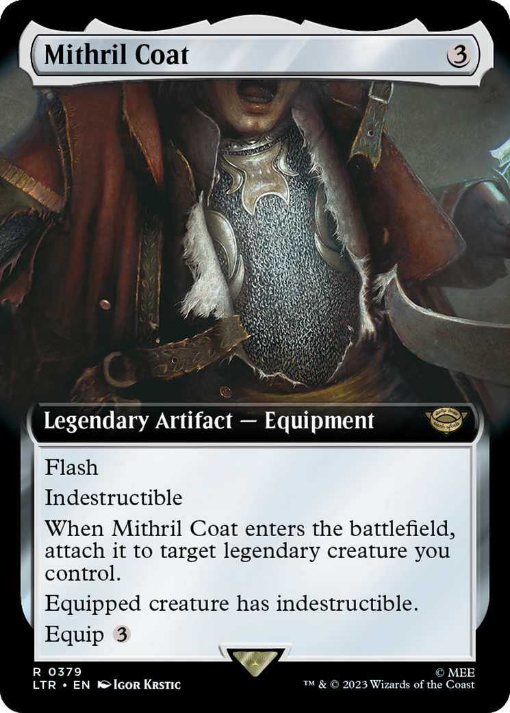 Mithril Coat (Extended Art) (379) [Universes Beyond: The Lord of the Rings: Tales of Middle-earth]