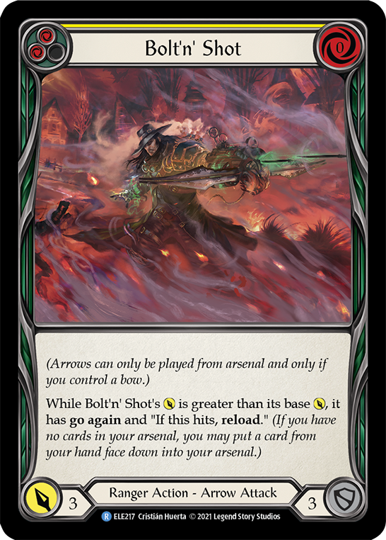 Bolt'n' Shot (Yellow) (ELE217) [Tales of Aria]