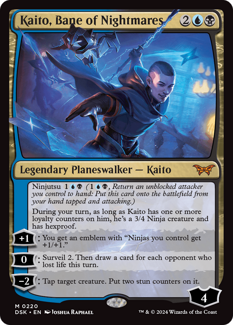 Kaito, Bane of Nightmares (220) [Duskmourn: House of Horror]
