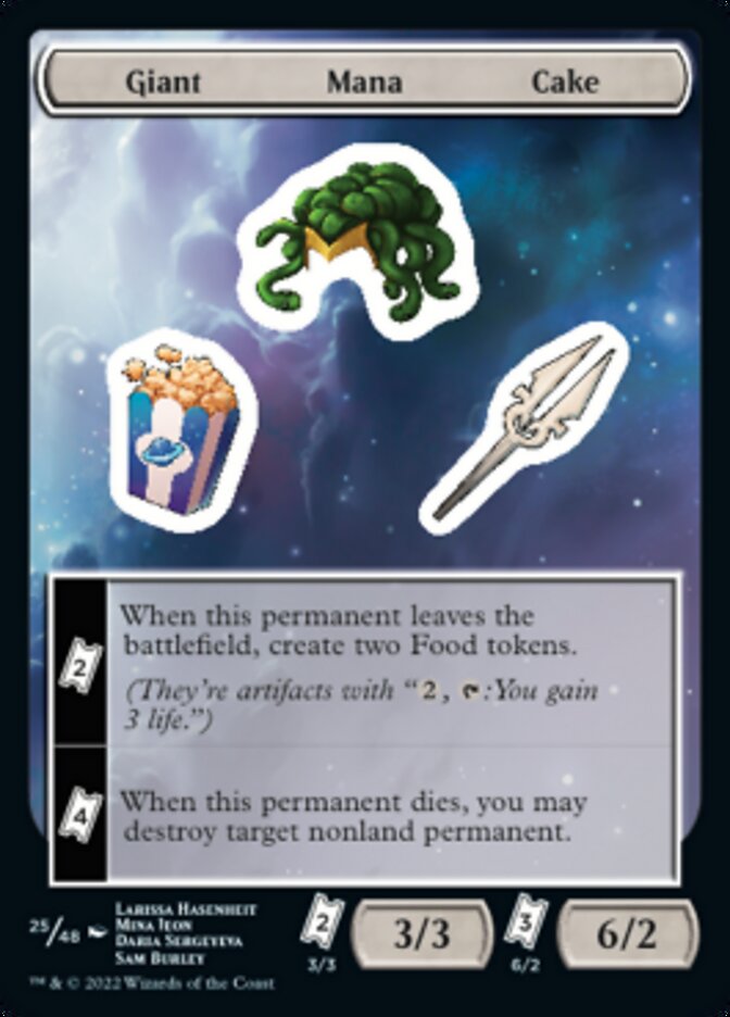 Giant Mana Cake (25) [Unfinity]