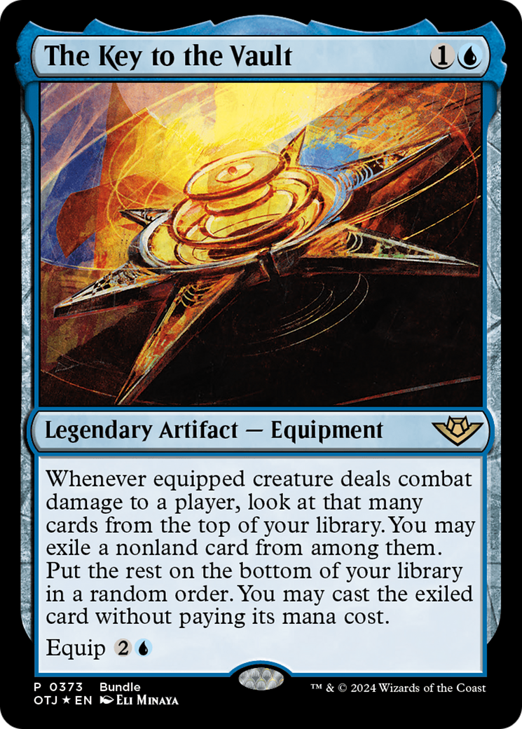The Key to the Vault (OTJ Bundle) (373) [Unique and Miscellaneous Promos]