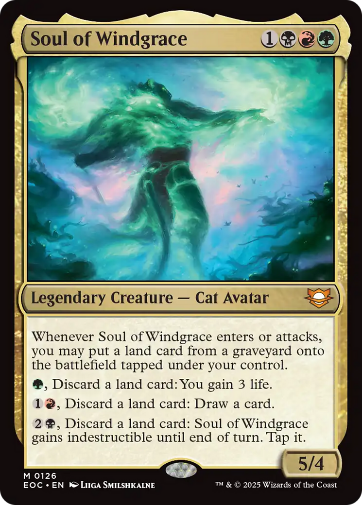 Soul of Windgrace (126) [Commander: Edge of Eternities]