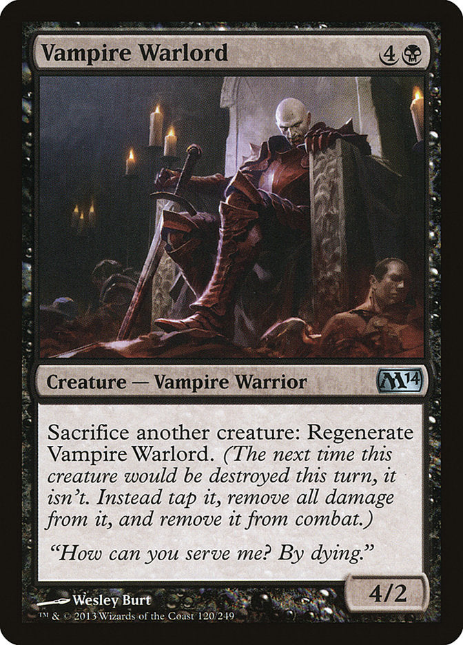 Vampire Warlord (120) [Magic 2014 (M14)]