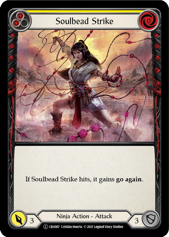 Soulbead Strike (Yellow) (CRU067) [Crucible of War]
