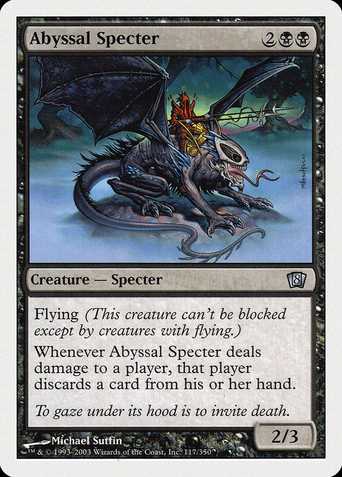 Abyssal Specter (117) [8th Edition]